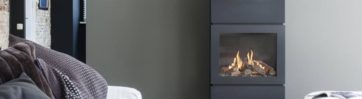 Gaskamin Blokhus Modell freistehender Gaskaminofen