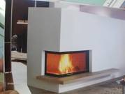 Moderne Kamine mit Gas oder Holz