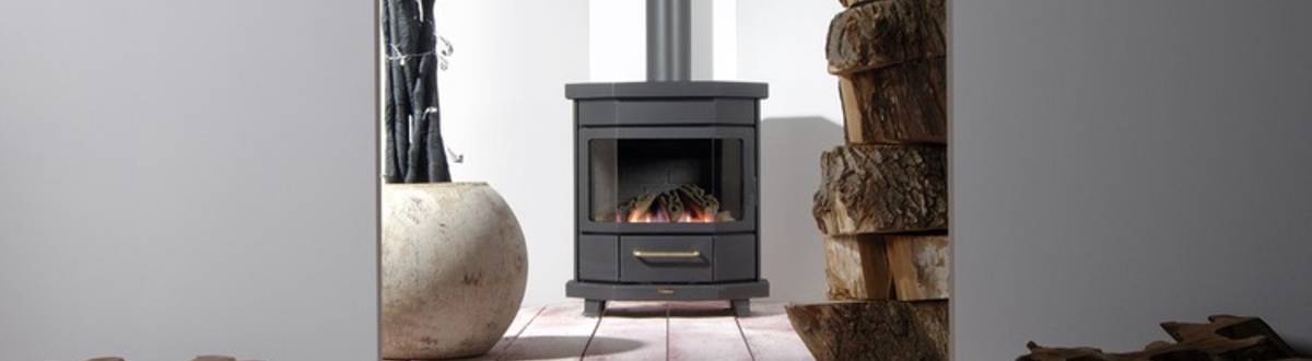 Gaskamin Kolding B11 Modell Freistehender Kamin