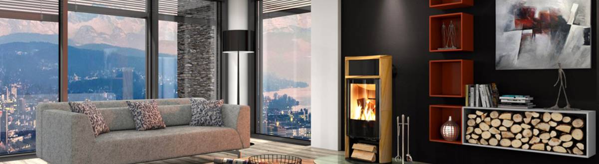 Sino City Pelletofen Heizkamin Pellet Heizung Kaminofen