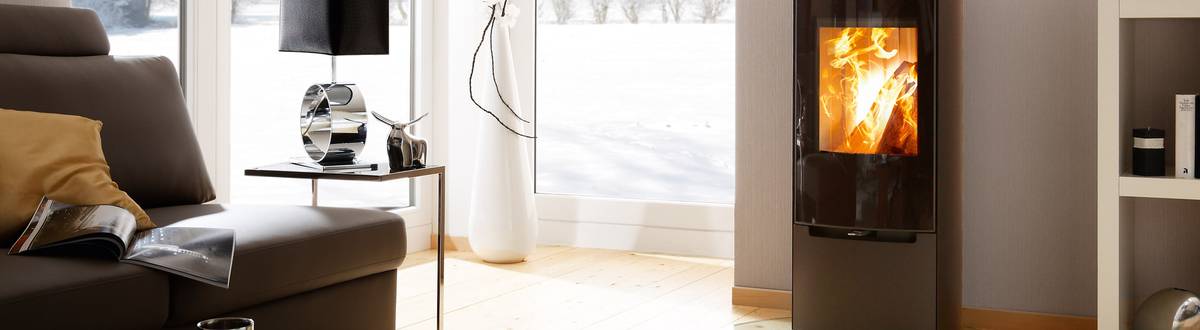 Stovo S - plus Pelletofen Heizkamin Pellet Heizung Kaminofen