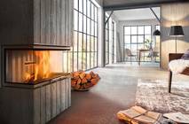 Heizkamin Varia AS-3RLh Holzheizherd Holzkamin Holzherd