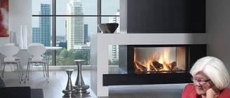 Heizkamin W105/47T Kalfire Holzkamin