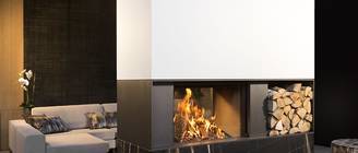 Heizkamin W80/52T Kalfire Holzkamin