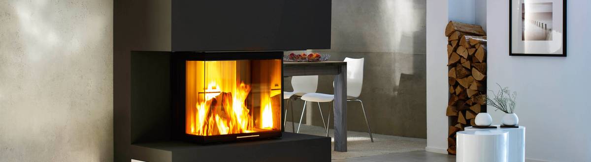 Heizkamin Arte 3RL-60h Holzheizherd Holzkamin Holzherd