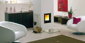 Holzkamin Heizkamin Arte F-1Vh Holzheizherde von Spartherm