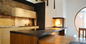 Heizkamin Arte U-50h Holzheizherd Holzkamin Holzherd