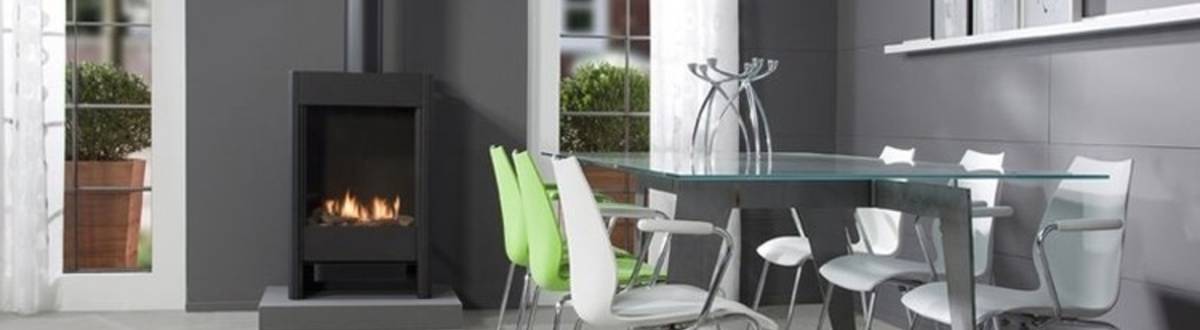 Faber Gaskamin Farum Modell Freistehend