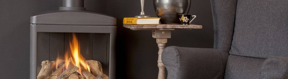 Gaskamin Jelling Modell Freistehend