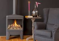 Gaskamin Jelling Modell Freistehend