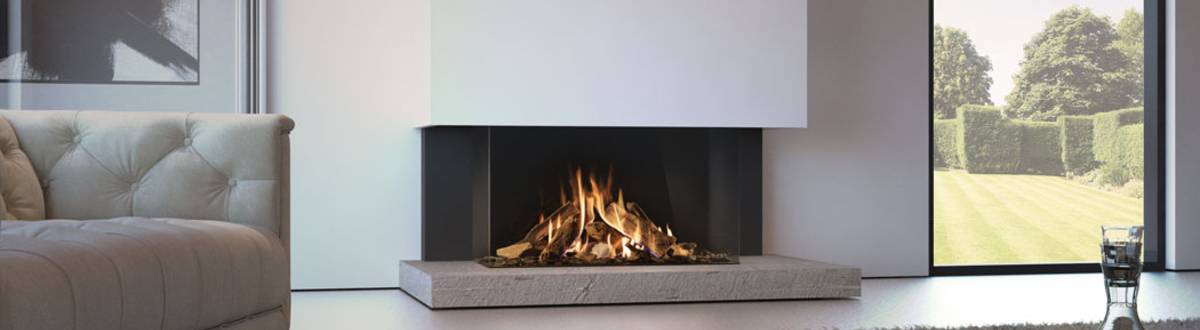 Gaskamin Maestro 105/3 Eco Wave Panorama Sicht 3 Seitig Gaskamin Maestro 105/3 Eco Wave Panorama Sicht 3 Seitig