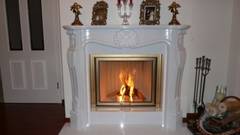Traumhaft: Ein Marmorkamin