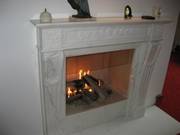 Gemütlichkeit mit einem Marmorkamin