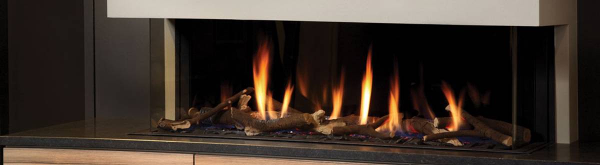 Gaskamin Metro 130XT/3 Eco Wave 3 Seitig Gaskamin Metro 130XT/3 Eco Wave 3 Seitig