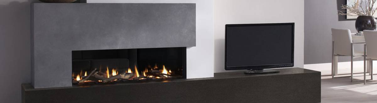 Gaskamin Metro 130XT Eco Wave Frontsicht Gaskamin Metro 130XT Eco Wave Frontsicht