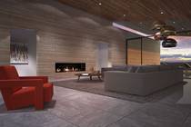 Gaskamin Metro 200XT Eco Wave Frontsicht Gaskamin Metro 200XT Eco Wave Frontsicht