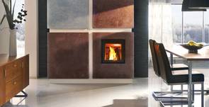 Nova E H2O Holzkamin Heizkamin Holzherd