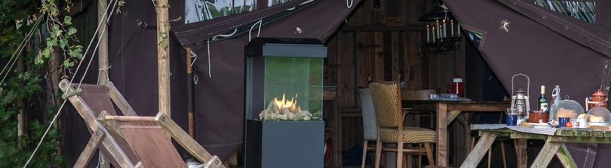 Gaskamin theBUZZ Modell Außenkamin