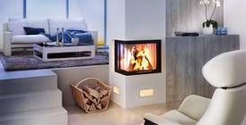 Varia 2L-55h GET Heizkamin Holzheizherd Holzkamin Holzherd