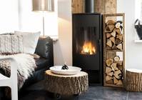 Gaskamin Vaska Modell Freistehend